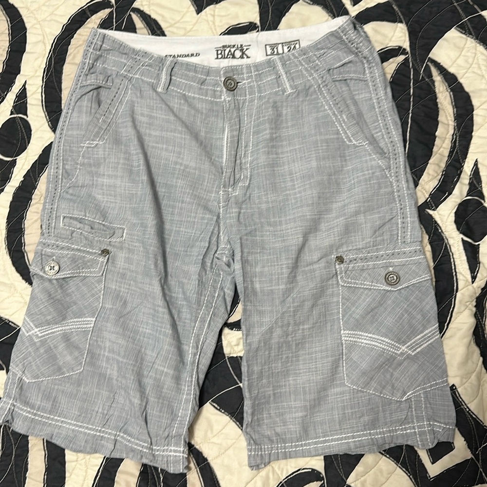 Men’s Buckle Black shorts size 31.
